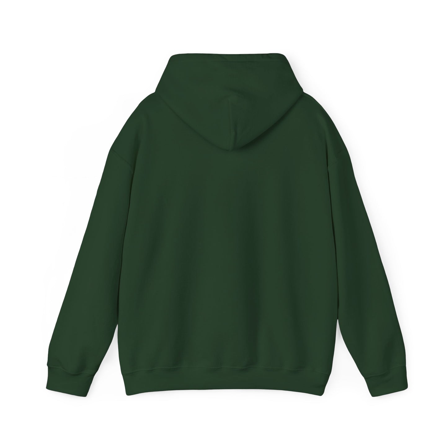 God Got Me Unisex Heavy Blend™ Hoodie, Gold Emblem