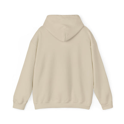 God Got Me Unisex Heavy Blend™ Hoodie, Gold Emblem