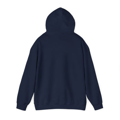 God Got Me Unisex Heavy Blend™ Hoodie, Gold Emblem