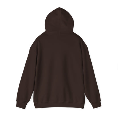 God Got Me Unisex Heavy Blend™ Hoodie, Gold Emblem