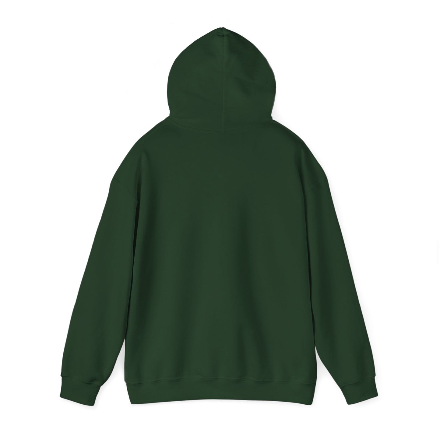 God Got Me Unisex Heavy Blend™ Hoodie, Gold Emblem