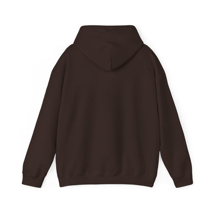 God Got Me Unisex Heavy Blend™ Hoodie, Gold Emblem