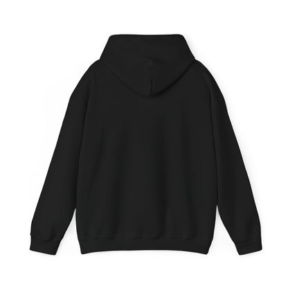 God Got Me Unisex Heavy Blend™ Hoodie, Gold Emblem