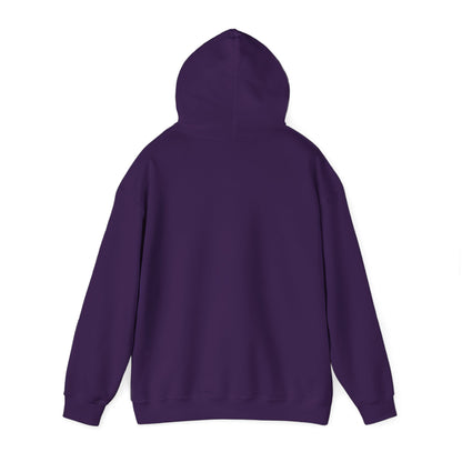 God Got Me Unisex Heavy Blend™ Hoodie, Gold Emblem